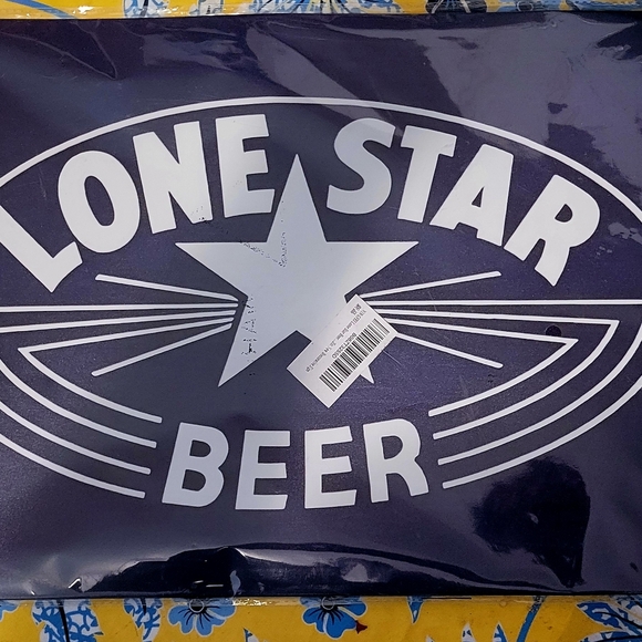Vintage Classic - Lone Star Beer ⭐️Texas Retro Decor Man Cave Metal Tin Sign - Picture 3 of 3